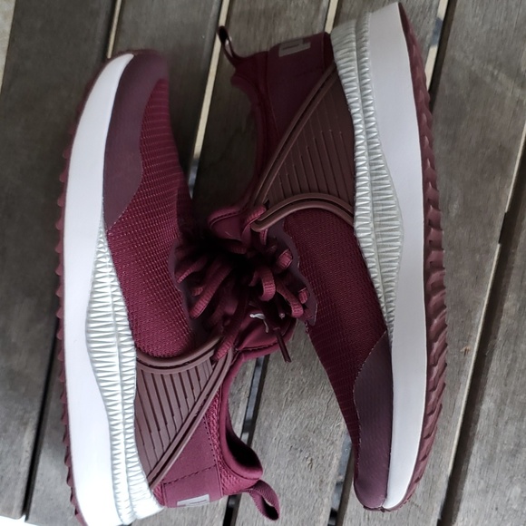 Puma Pacer Next Cage 368066 02 T Foam Women's Maroon Sneakers - Size 5.5 - Picture 6 of 10